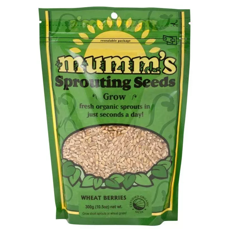 Organic Wheat Berry Sprouting Seeds