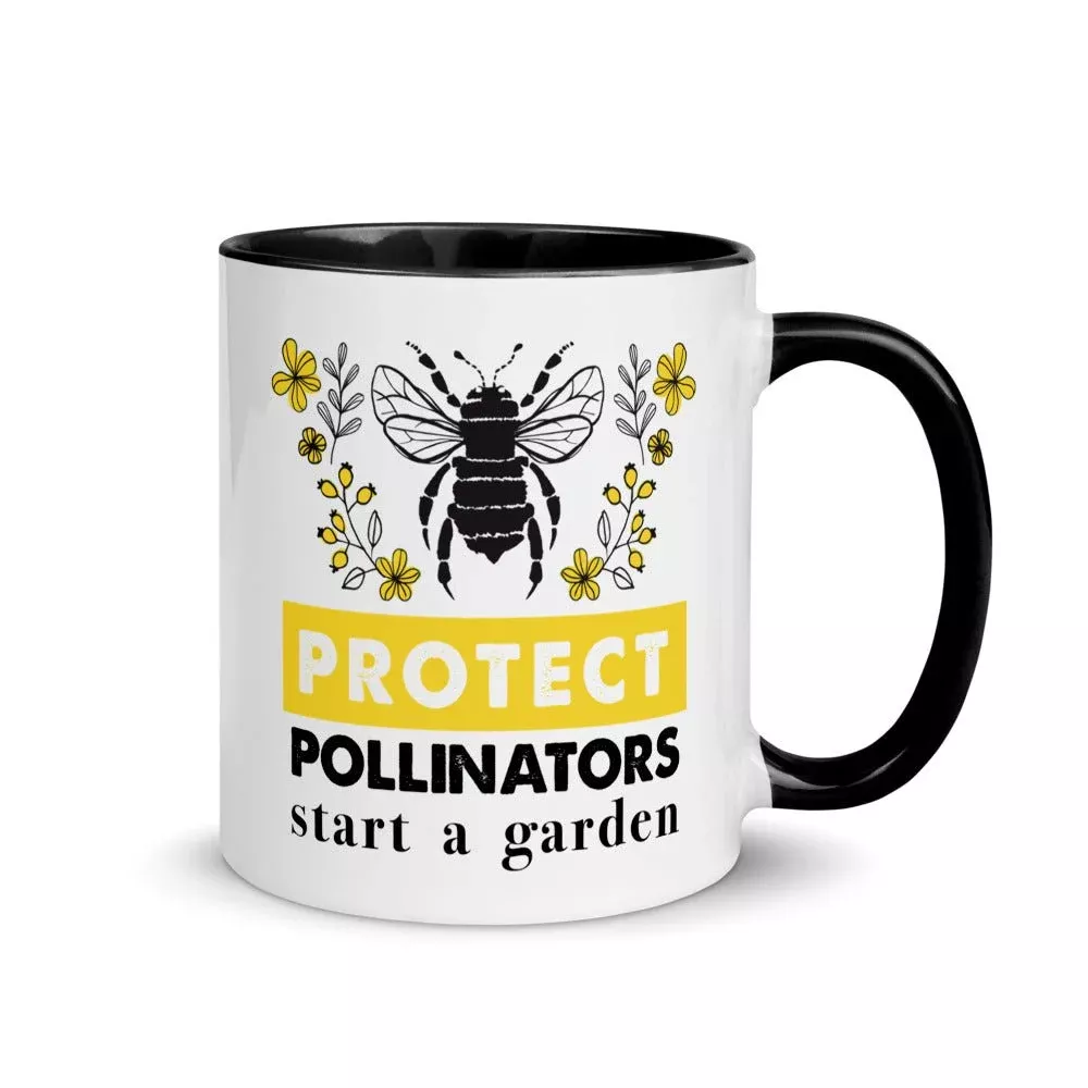 “Protect Pollinators Start a Garden” 11oz. Mug