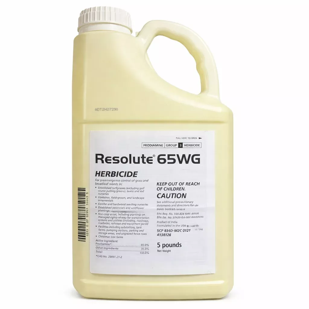 Resolute 65WG Prodiamine Herbicide – Crabgrass Preventer