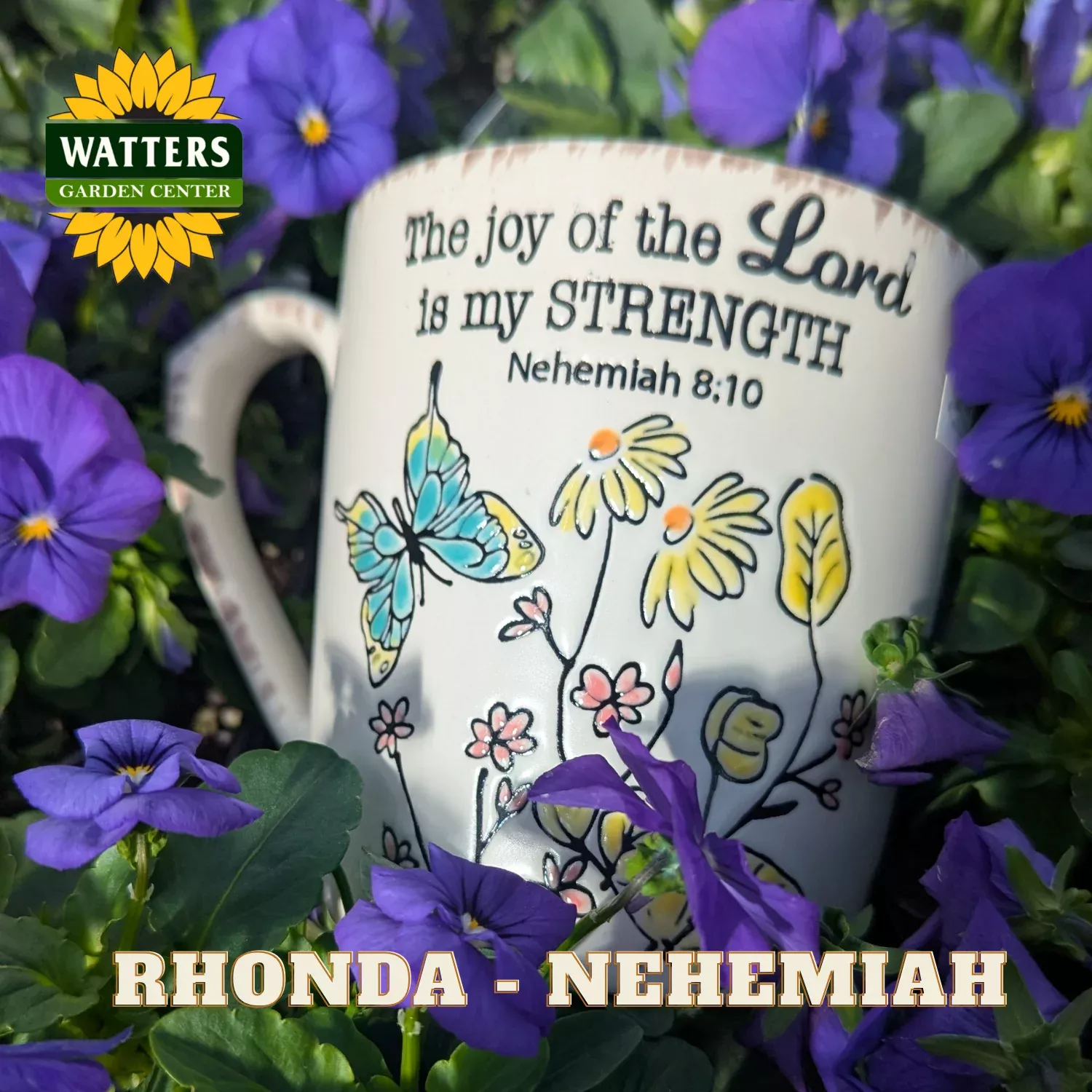 ‘RHONDA’ SPRING MUG