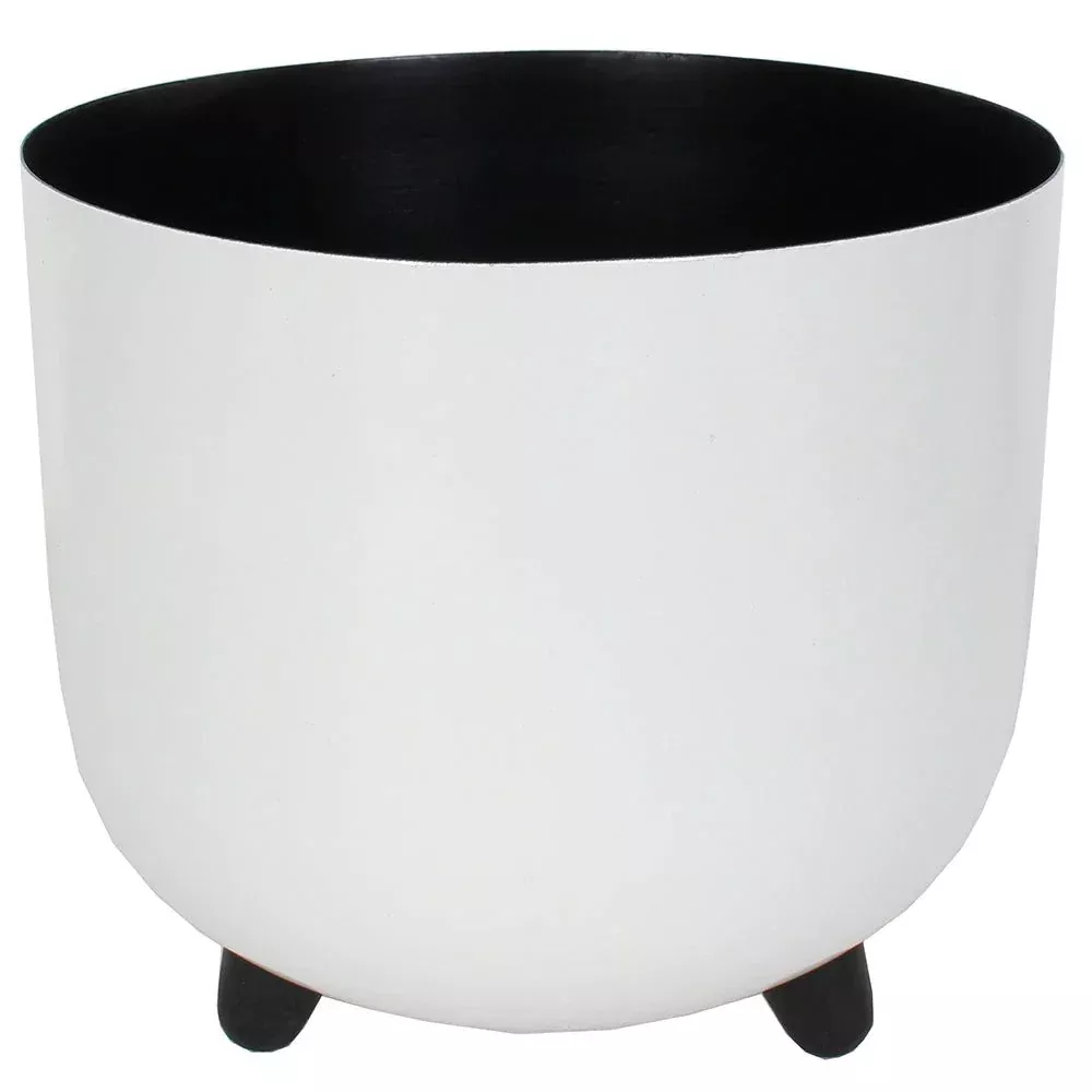Round Shape Ceramic Garden Planter – Elegant Decorative Garden Pot