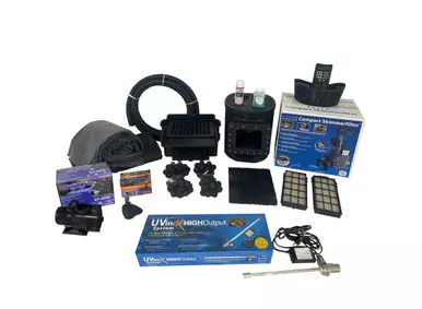 Savio Select 4000 10' x 15' EPDM Pond Kit & UV clarifier- SS-4-1015EUV