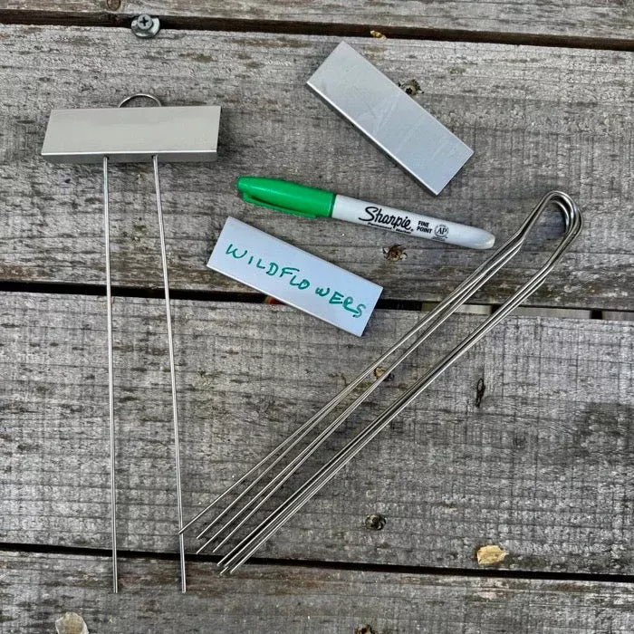 Stainless Plant & Garden Markers | Set of 30