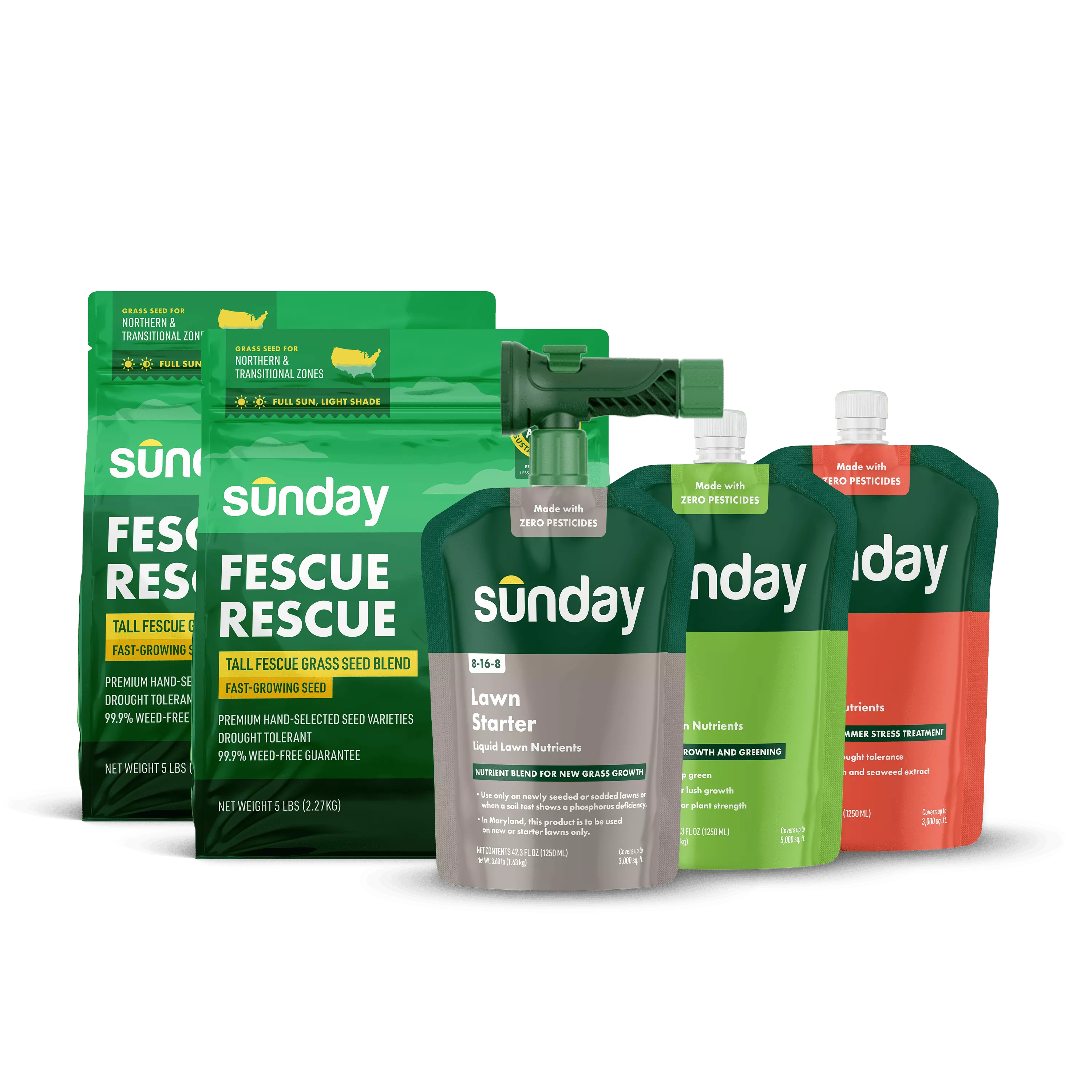 Start Your Lawn from Scratch Kit