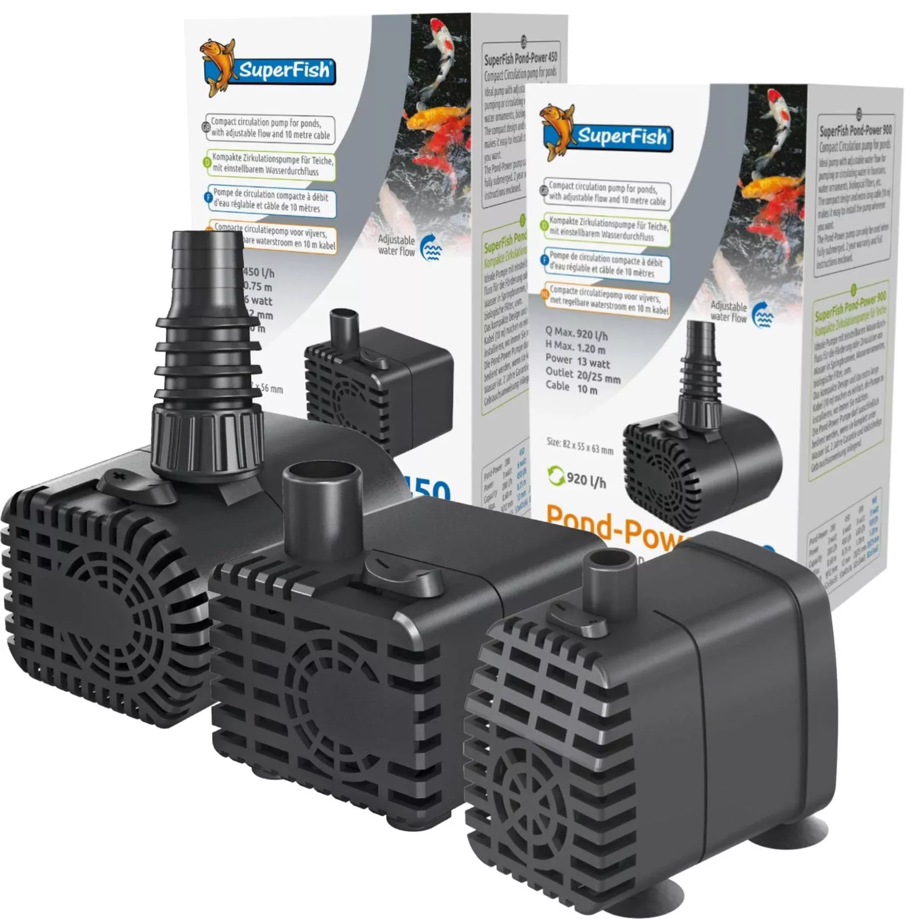 Superfish Pond-Power Water Circulation Pumps