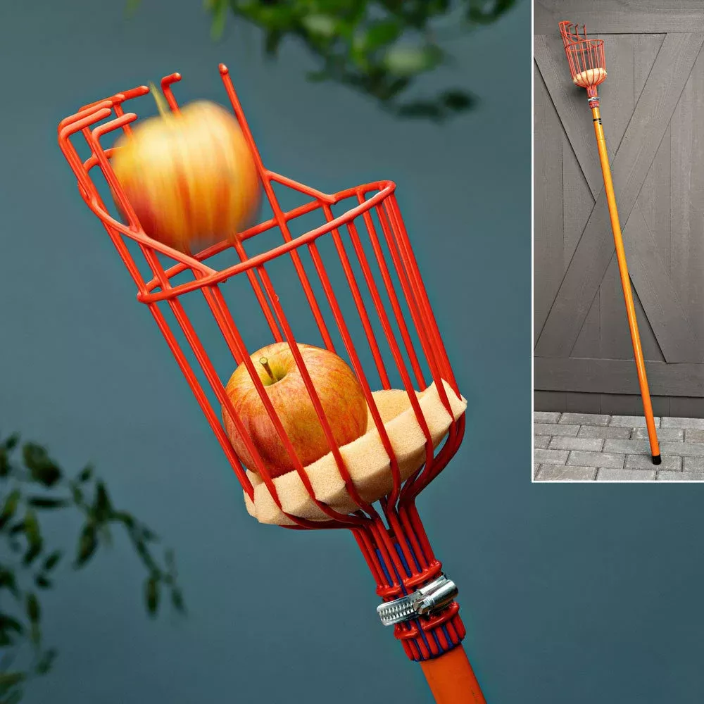 “Tasty Reach” Telescoping Fruit Picker