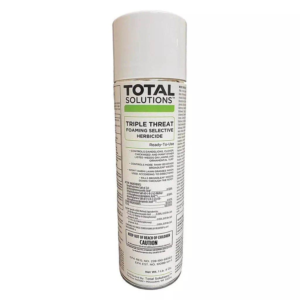 Total Solutions Triple Treat Foaming Selective Herbicide Spray