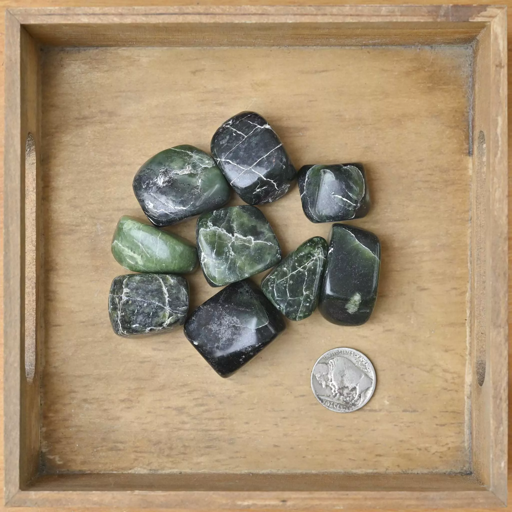 Tumbled Green Kyanite (1 Stone)