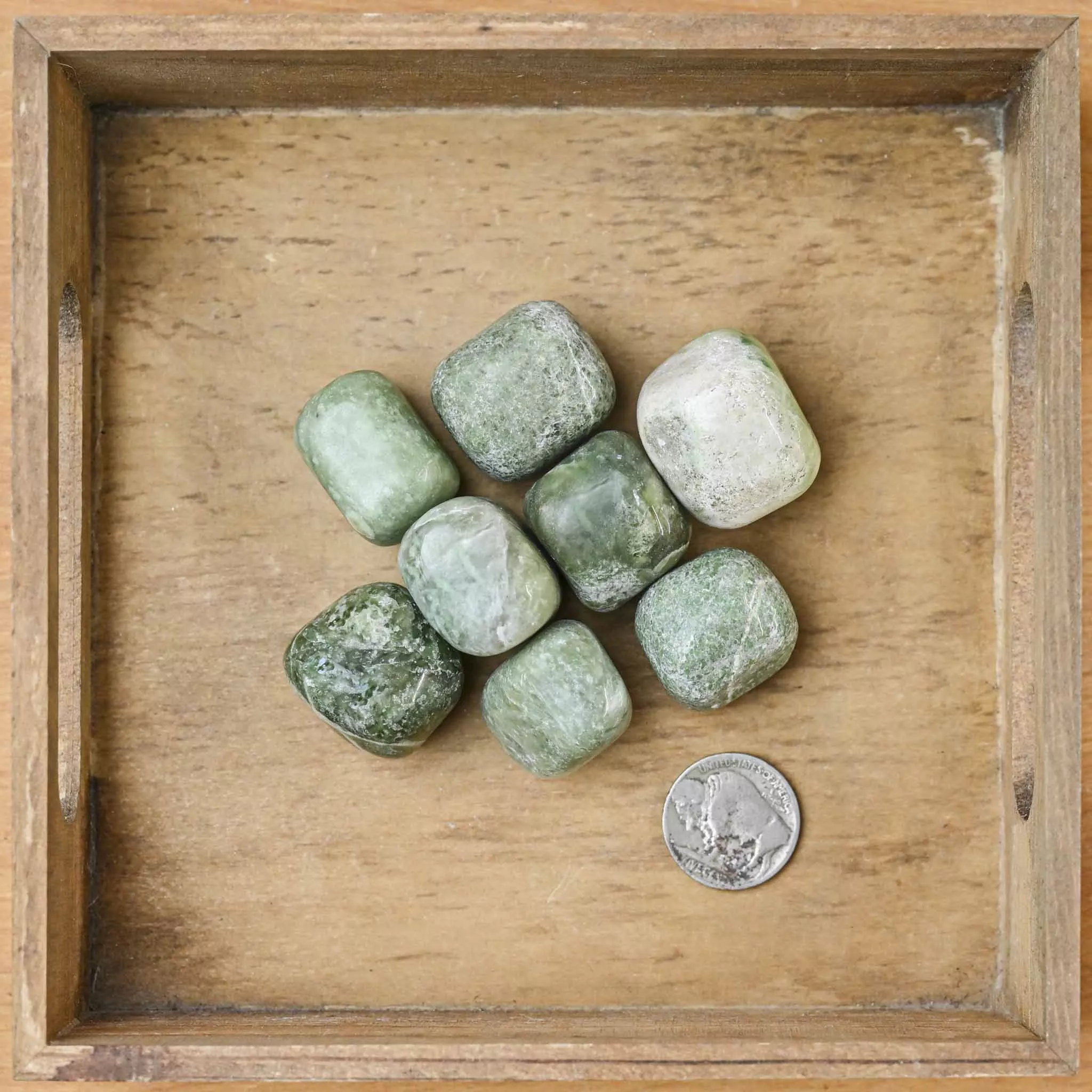 Tumbled Grossularite Garnet (1 Stone)