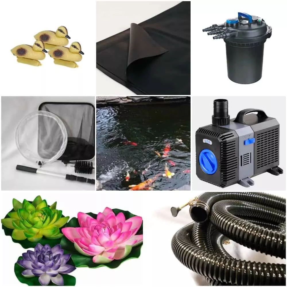 Ultimate Small Pond Kit 1000 Gallon Pond